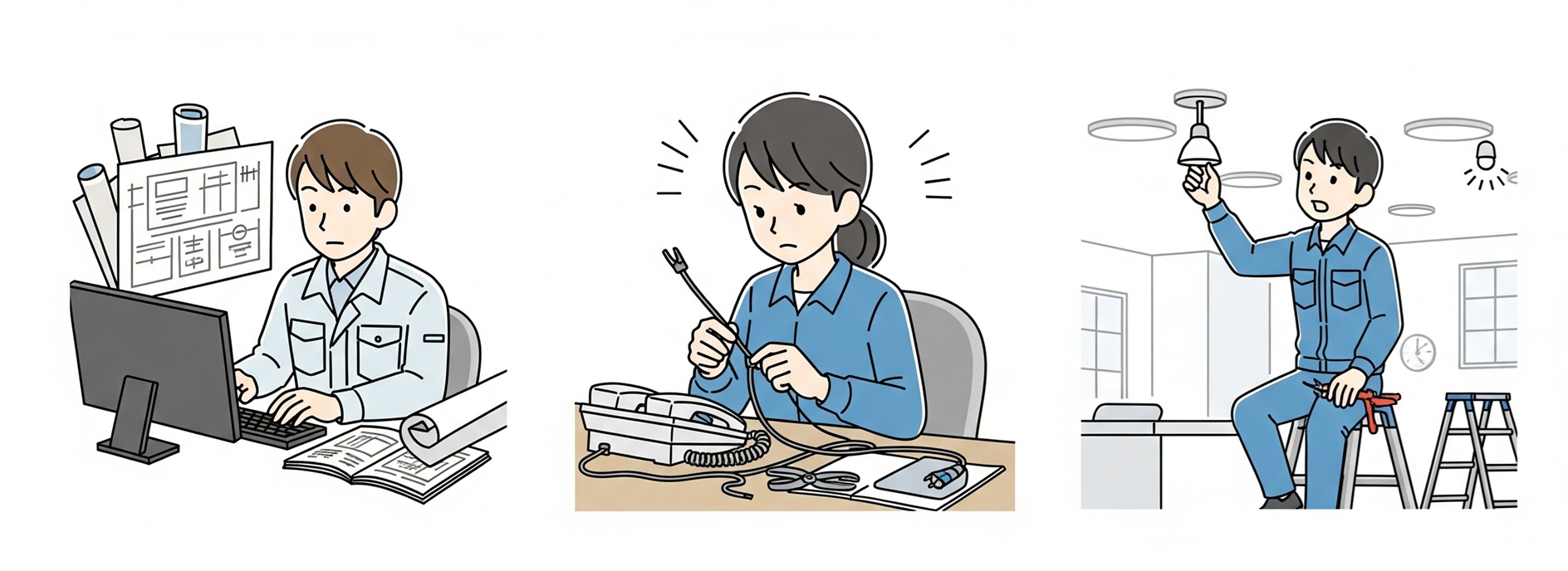 採用情報お仕事のイメージ